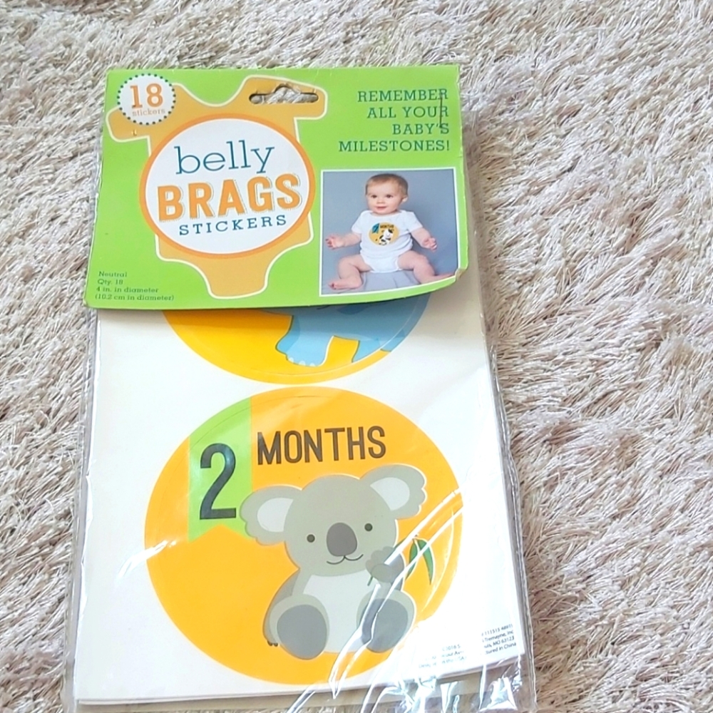 💝💝 Belly Brags Stikers